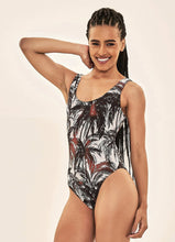 Load image into Gallery viewer, Image 03: Uv Line One-Piece Swimsuit Coqueiros Bege Upf50+