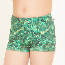 Load image into Gallery viewer, Image 04: Uv Line Boy's Swimwear Swim Trunks Kids Leaves Upf50+