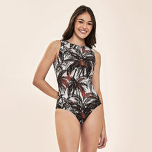 Load image into Gallery viewer, Image 04: Uv Line One-Piece Mirela Coqueiros Bege Upf50+