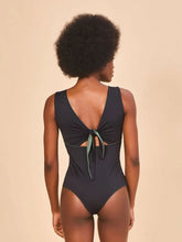 Load image into Gallery viewer, Image 05: Uv Line One-Piece Mirela Green Cactus Black Upf50+