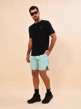 Load image into Gallery viewer, Image 03: Uv Line Short For Men / Bermuda Shorts Acqua Boxer Indigo Upf50+