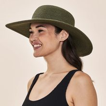Load image into Gallery viewer, Image 02: Uv Line Floppy Hat Hat Jurere Imp Fem Green Militar Upf50+