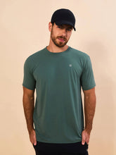 Load image into Gallery viewer, Gallery: Uv Line T-Shirt For Men T-Shirt New Fit Textura Masc Verde Jade Upf50+