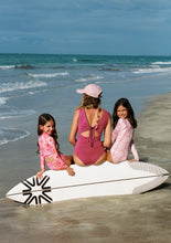 Load image into Gallery viewer, Image 10: Uv Line Girl's Two-Piece Bikini Girl Solar Rose