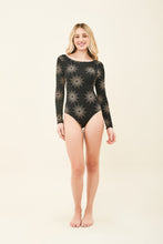 Load image into Gallery viewer, Image 05: Uv Line One-Piece Marina Shine Preto Malva