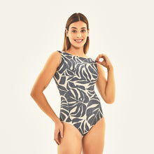 Load image into Gallery viewer, Model Front: Uv Line One-Piece Mirela Costela Aco Upf50+