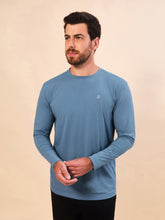 Load image into Gallery viewer, Gallery: Uv Line Rash Guard Longsleeve Uvpro Masc Indigo Upf50+
