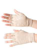 Load image into Gallery viewer, Image 02: Uv Line Glove Short Gloves Uni Beige Upf50+
