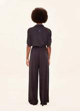 Load image into Gallery viewer, Model Back: Uv Line Beach Trousers Pantalona Preto Upf50+
