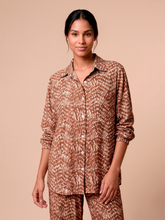 Load image into Gallery viewer, Gallery: Uv Line Shirtdress Shirt Vitoria Tie Dye Pitanga Upf50+
