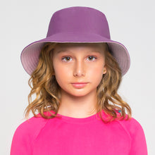 Load image into Gallery viewer, Image 02: Uv Line Floppy Hat Hat California Inf Baby Raspberry Upf50+
