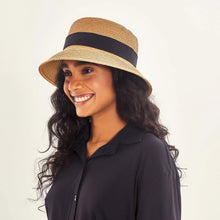 Load image into Gallery viewer, Image 02: Uv Line Bucket Hat Cap-Ferrat Kaki Upf50+
