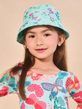 Load image into Gallery viewer, Gallery: Uv Line Bucket Hat Napoli Baby Borboletinha Upf50+
