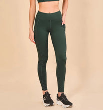 Load image into Gallery viewer, Gallery: Uv Line Fitness Bottom Legging Fit Aspen Green Cactus Upf50+
