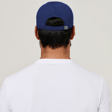 Load image into Gallery viewer, Model Back: Uv Line Caps Cap Uv Pro Masc Navy Blue Upf50+

