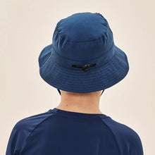 Load image into Gallery viewer, Image 08: Uv Line Bucket Hat Basic Kids Maringo Azul Ceu Upf50+
