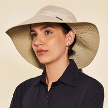 Load image into Gallery viewer, Image 02: Uv Line Floppy Hat San Diego Areia Kaki Upf50+
