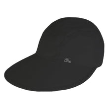 Load image into Gallery viewer, Product Front: Uv Line Caps Visor Capri Colors Nac Fem Black Upf50+
