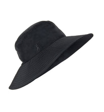 Load image into Gallery viewer, Product Front: Uv Line Floppy Hat Hat Lyon Nac L Fem Black Upf50+
