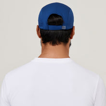 Load image into Gallery viewer, Model Back: Uv Line Caps Cap Athletic Dry 2021 Masc Nav Yblue Upf50+
