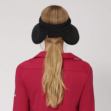 Load image into Gallery viewer, Model Back: Uv Line Visor Tokyo Fpu50+ Visor Black Uv
