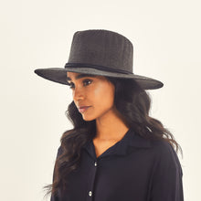 Load image into Gallery viewer, Image 02: Uv Line Floppy Hat Saint Germain Preto Upf50+
