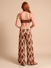 Load image into Gallery viewer, Model Back: Uv Line Beach Trousers Pants Diamond Rib Upf50+
