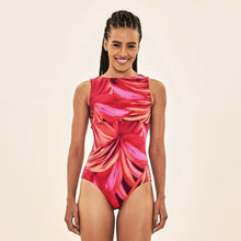 Load image into Gallery viewer, Model Front: Uv Line One-Piece Bruna Fogos Upf50+
