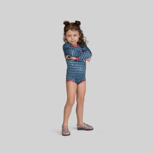 Load image into Gallery viewer, Image 03: Uv Line Baby Swimwear Macaquinho Baby Listras Upf50+
