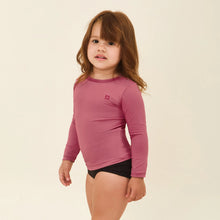 Load image into Gallery viewer, Image 02: Uv Line Rash Guard Longsleeve Baby Malva Upf50+
