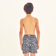 Load image into Gallery viewer, Model Back: Uv Line Boy's Swimwear Shorts Kids Costela Aco Upf50+
