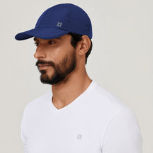 Load image into Gallery viewer, Image 02: Uv Line Caps Cap Uv Pro Masc Navy Blue Upf50+
