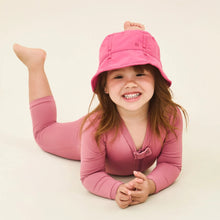 Load image into Gallery viewer, Image 04: Uv Line Bucket Hat Napoli Basic Kids Pink Upf50+

