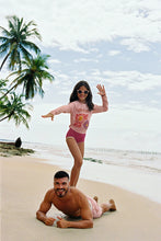 Load image into Gallery viewer, Image 08: Uv Line Short For Men / Bermuda Shorts Boxer Rose Upf50+
