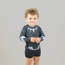 Load image into Gallery viewer, Image 03: Uv Line Rash Guard Acqua Pantera Negra V20 Ml Inf Estampa
