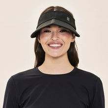 Load image into Gallery viewer, Model Front: Uv Line Visor Visor Pontal Preto Upf50+
