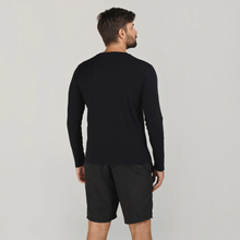 Load image into Gallery viewer, Model Back: Uv Line Fitness Top Sport Fit Ml Preto Msc
