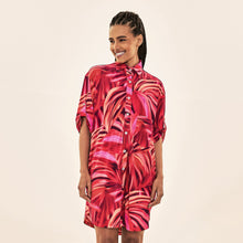 Load image into Gallery viewer, Image 04: Uv Line Shirtdress Shirtdress Copacabana Upf50+
