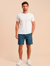 Load image into Gallery viewer, Model Front: Uv Line Short For Men / Bermuda Shorts New Fit Masc Steel Upf50+
