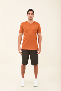 T-Shirt Sport Fit Caramelo UPF50+