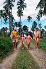 Load image into Gallery viewer, Image 04: Uv Line Girl&#39;s Two-Piece Bikini Girl Solar Rose
