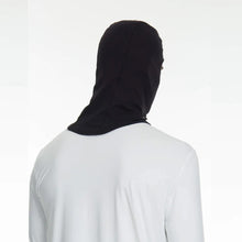 Load image into Gallery viewer, Model Back: Uv Line Flap Hat Black Balaclava Upf50+
