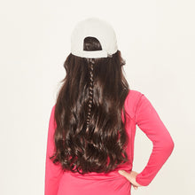 Load image into Gallery viewer, Model Back: Uv Line Caps Cap Teen Colors Areia Upf50+
