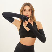 Load image into Gallery viewer, Image 07: Uv Line Glove Extra Long Glove Preto Upf50+
