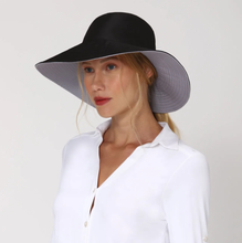 Load image into Gallery viewer, Image 04: Uv Line Floppy Hat San Diego Cinza Preto Upf50+
