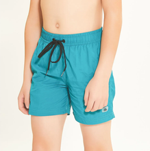 Load image into Gallery viewer, Image 03: Uv Line Boy&#39;s Swimwear Short Aqua Lucca Petroleo Upf50+
