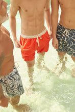 Load image into Gallery viewer, Image 07: Uv Line Short For Men / Bermuda Shorts Boxer Orange Upf50+
