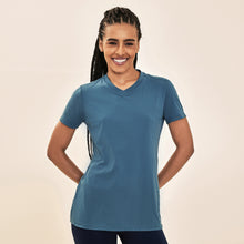 Load image into Gallery viewer, Model Front: Uv Line Fitness Top T-Shirt Sport Fit Aco Upf50+
