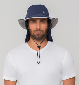 Chapeu Kansas Nac Marinho/Cinza