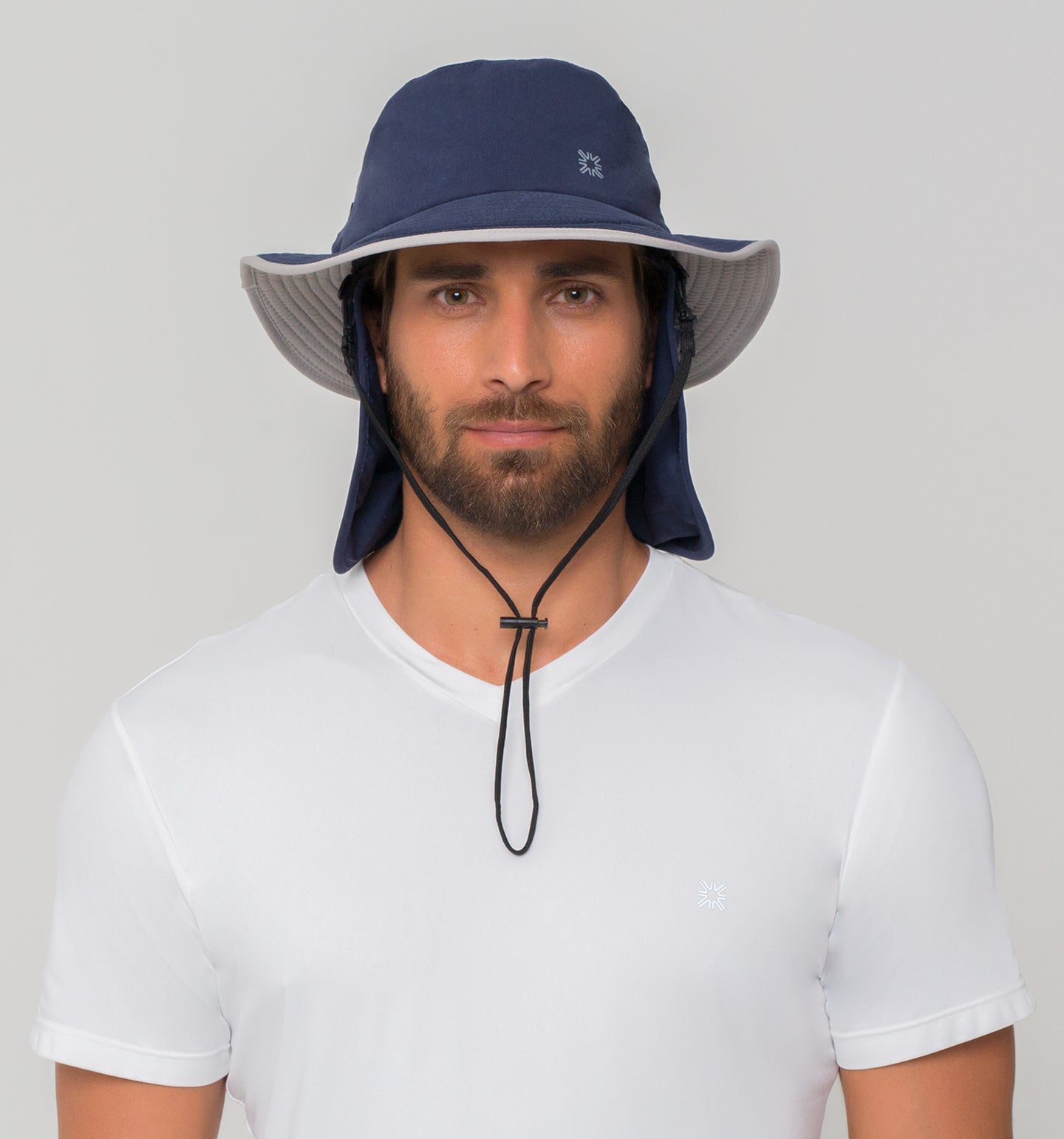 Chapeu Kansas Nac Marinho/Cinza